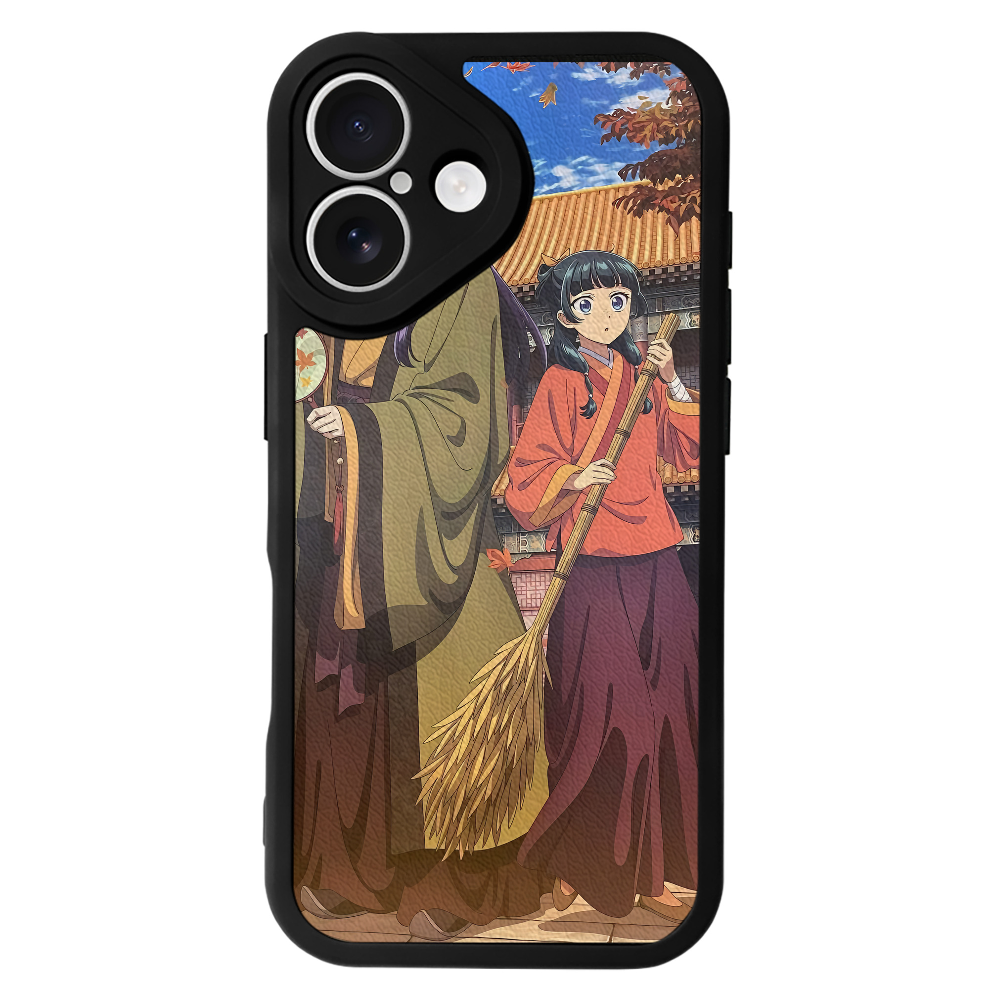 薬屋のひとりごと The Apothecary Diaries 【iPhone 16シリーズ対応】シリコンスマホケース（レザー調） 材質：シリコン